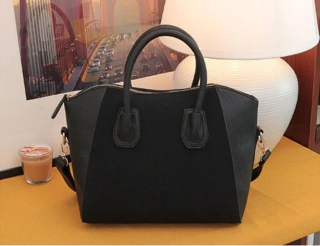 2016 Women Tote Women Leather Frosted Handbag Shoulder Bags Tote Purse Women Bag Bolsa Feminina