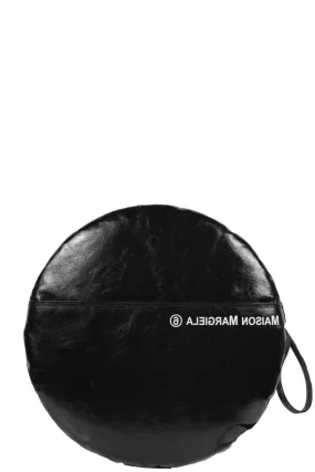 Black Round Clutch Bag