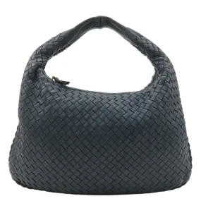 BOTTEGA VENETA Hobo Intrecciato Leather Shoulder Bag 115653