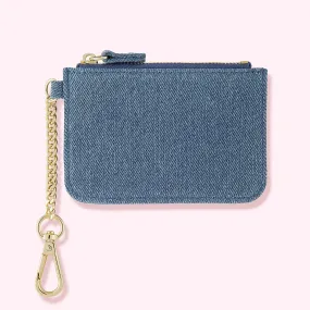 Denim Keychain Wallet