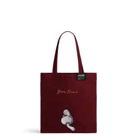 Furry Tote 36 - Maroon