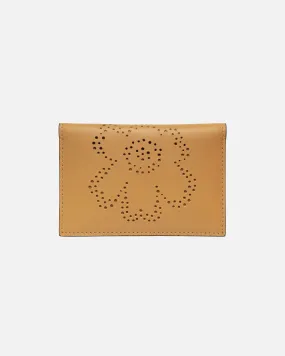 imprint fold wallet unikko - mustard