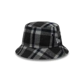 New Era Check Bucket Navy