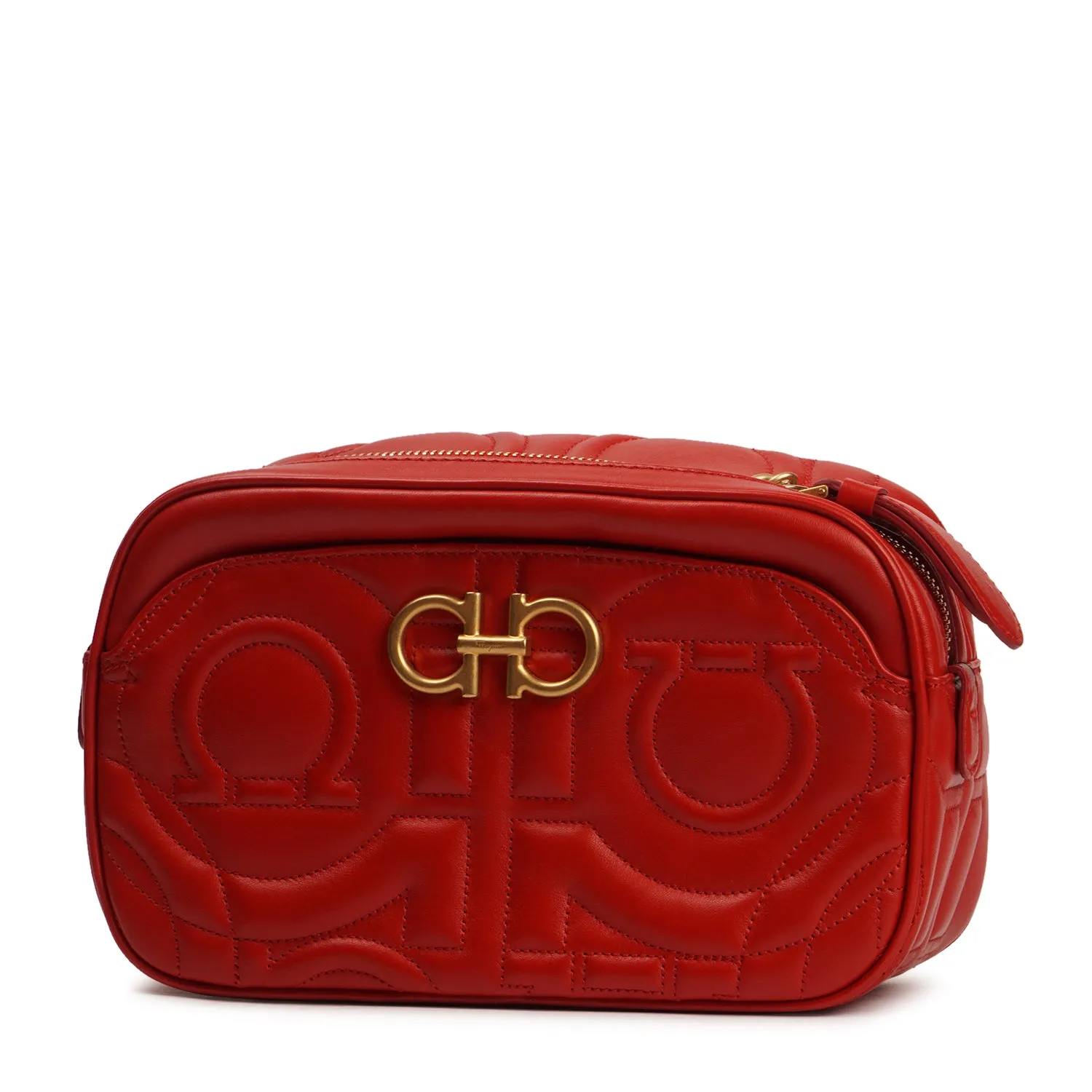 SALVATORE FERRAGAMO QUILTED SHOULDER BAG