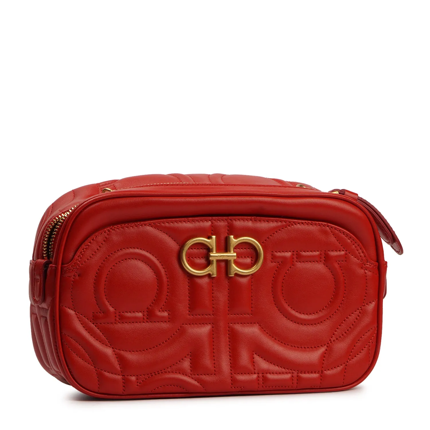 SALVATORE FERRAGAMO QUILTED SHOULDER BAG