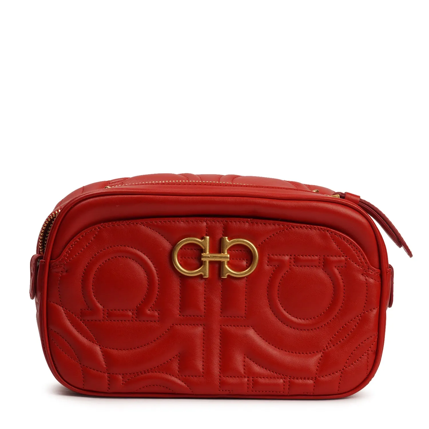 SALVATORE FERRAGAMO QUILTED SHOULDER BAG