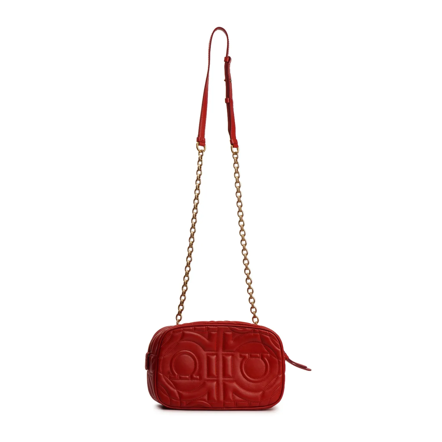 SALVATORE FERRAGAMO QUILTED SHOULDER BAG